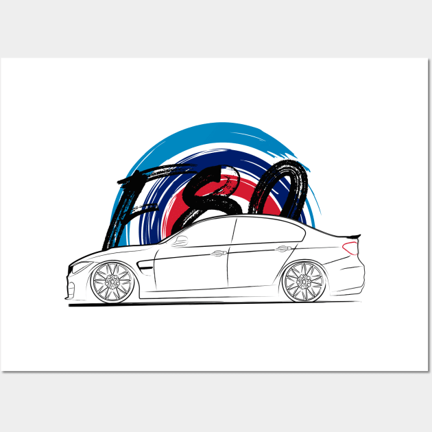 F80 M3 Wall Art by turboosted